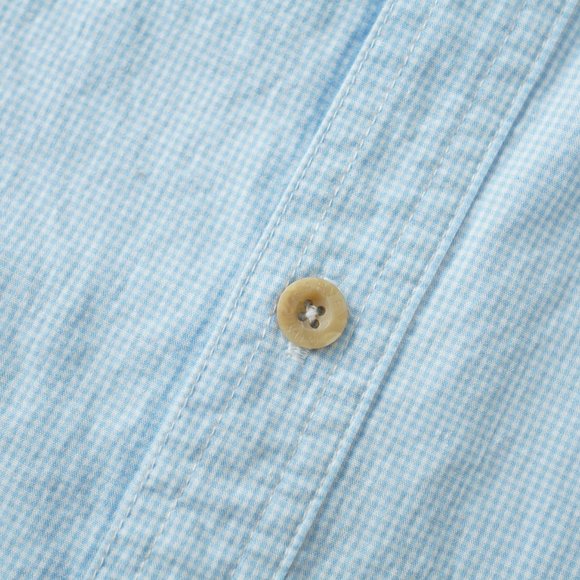 Guy Harvey Button Up Long Sleeve Shirt Gingham Marlin Fish Embroidered Men Sz M - Picture 9 of 14